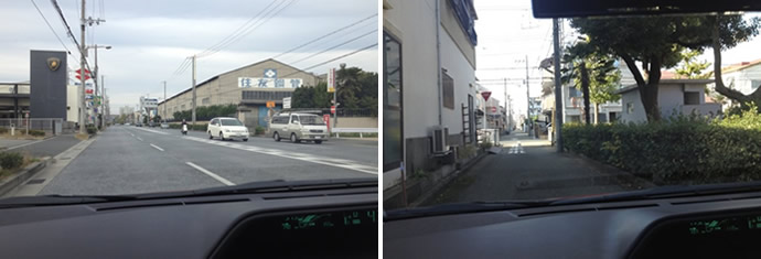 尼崎市の50代女性｜ペーパードライバー講習でマイカー練習